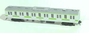 【G42C59】KATO「サハ204　ウグイス帯」ケースなし 山手線 205系通勤形電車　中古Nゲージ　ジャンク