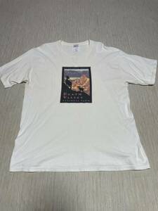 GILDAN ビンテージ アウトドア death valley ホワイト 半袖 Tシャツ ヴィンテージ 古着 XL 大きいサイズ ビッグサイズ