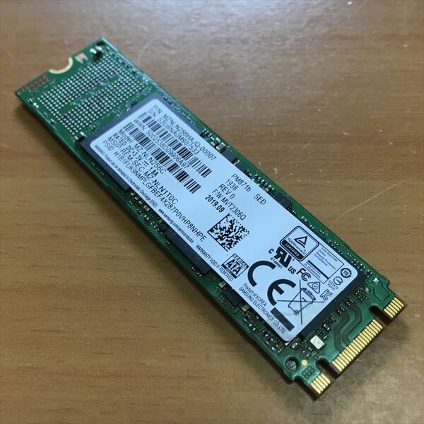 16)Samsung M.2 SATA SSD 256GB MZ-NLN256 使用時間 2094時間