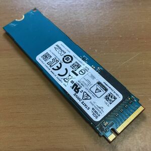 1)TOSHIBA SSD 256GB PCIe NVMe M.2 2280 KBG4AZNV256G 使用時間 1323時間