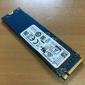 2)TOSHIBA SSD 256GB PCIe NVMe M.2 2280 KBG4AZNV256G 使用時間 2134時間