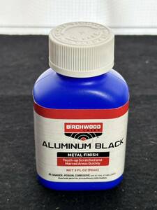 ブルーイングに！バーチウッドアルミニウムブラック　ガンブルー液