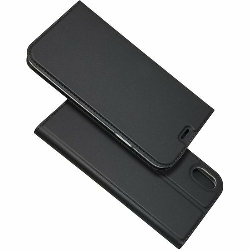 iphone XS Max スマホ ケース iphon 型 耐摩擦 選べる４色 ブラック 薄い黒 ライトブラック 57