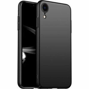 YUYIB iPhone XR ケース 薄型 軽量 耐 護 アイフォンXR カバー iPhone XR ブラック 108