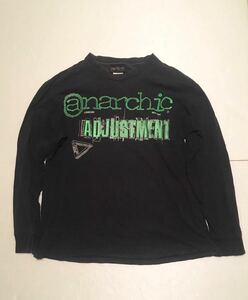 anarchic adjustment ロンT 90s アナーキックアジャストメント Tシャツ 検アキラmosquitohead ビンテージ 