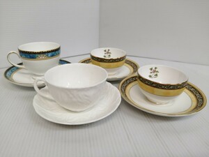 ウェッジウッド　WEDGEWOOD　食器まとめて　CURZON　COUNTRYWARE　INDIA　カップ&ソーサー　茶器　カップ　湯のみ　BONE CHINA　イギリス製