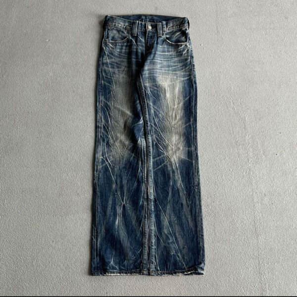 00s vintage levi's aging design pants