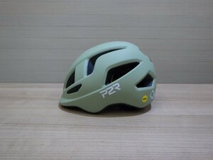 k628-40239 展示品 未使用品 P2R MIPS搭載 キッズ ヘルメット 自転車用 安全 子供 48-52cm モスグリーン へこみ/汚れ