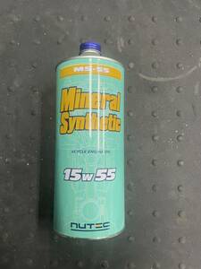 NUTEC ニューテック エンジンオイル MS-55 MineralSynthetic 15W-55 １ 旧車におすすめ！
