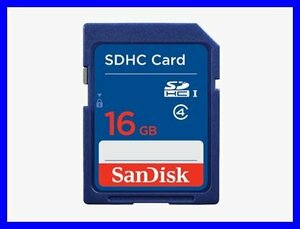新品 SanDisk SDHCカード 16GB Class4 UHS-1