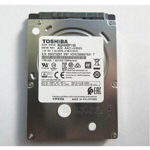 中古 東芝 HDD 2.5インチ 1TB SATA MQ04ABF100