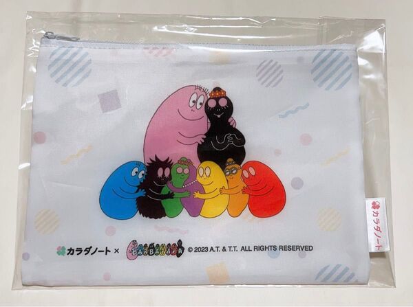 カラダノート バーバパパ おでかけ スリム ポーチ 小物入れ