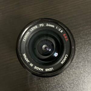 キャノン Canon LENS FD 24mm 1:2.8 SSC カメラレンズ