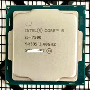 CPU Intel Core i5 7500 3.4GHz 4コア4スレッド KabyLake PCパーツ インテル 動作確認済み