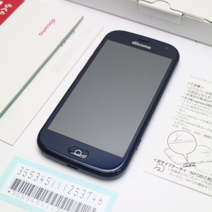 良品中古 F-42A らくらくスマートフォン ネイビー 即日発送 スマホ 白ロム 富士通 あすつく 土日祝発送OK