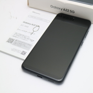 新品同様 SC-56B Galaxy A22 5G ブラック スマホ 白ロム 本体 即日発送 土日祝発送OK あすつく