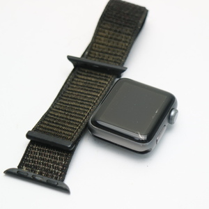 良品中古 Apple Watch series3 38mm GPSモデル スペースグレイ 即日発送 Apple 中古 あすつく 土日祝発送OK