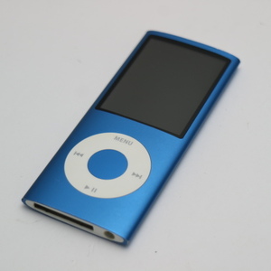 超美品 iPOD nano 第4世代 8GB ブルー 即日発送 MB732J/A 本体 あすつく 土日祝発送OK