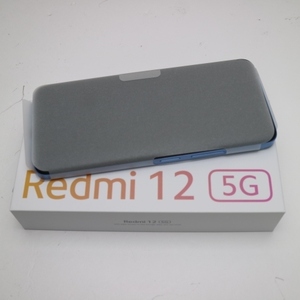 新品未使用 Redmi 12 5G XIG03 スカイブルー スマホ Xiaomi 即日発送 あすつく 土日祝発送OK