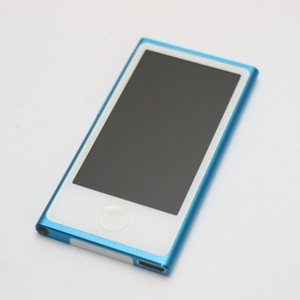 超美品 iPod nano 第7世代 16GB ブルー 即日発送 MD477J/A MD477J/A Apple 本体 あすつく 土日祝発送OK