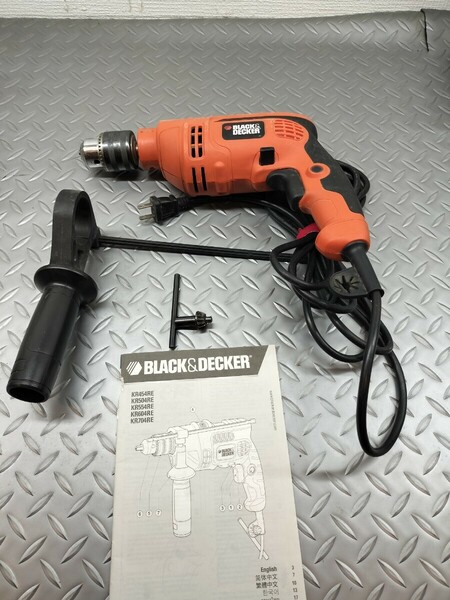 BLACK＆DECKER　振動ドリル