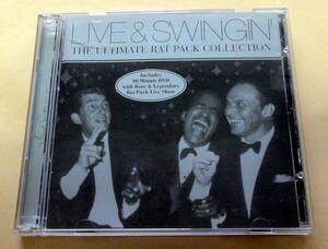 Live And Swingin': The Ultimate Rat Pack Collection CD+ DVD DEAN MARTIN SAMMY DAVIS JR ラットパック サミーデイビス
