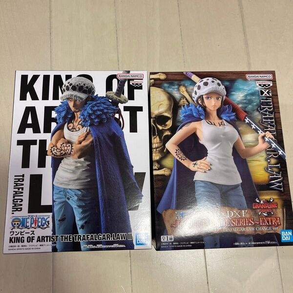 2点セット ワンピース DXF EXTRA トラファルガー・ロー フィギュア DXF EXTRA 女体化