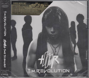 【新品・即決CD】T.M.REVOLUTION/突キ破レル-Time to SMASH!(初回生産限定盤・CD+DVD)　f1061