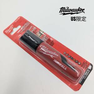 【日本未入荷】Milwaukee ミルウォーキー 太マーカー 黒ペン マジック 油性ペン DIY 工具 US限定 おしゃれ 希少品