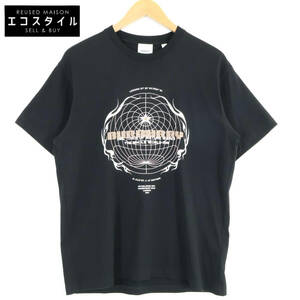 [1 jpy ] BURBERRY Burberry 8048289 Logo graphic print short sleeves T-shirt tops XS black 