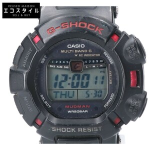 G-SHOCK ジーショック ブラック GW-9010-1ER MUDMAN マッドマン マルチバンド6 タフソーラー電波 腕時計