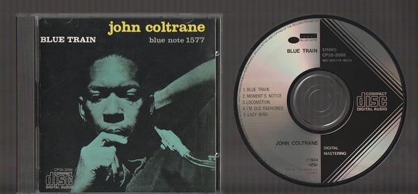 即決 送料込み JOHN COLTRANE ジョン・コルトレーン BLUE TRAIN ブルー・トレイン CP35-3088 国内初期3500円盤CD 旧規格
