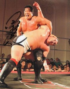 [UACCRD] Kobashi . futoshi autograph autograph # day person himself Professional Wrestling la-*