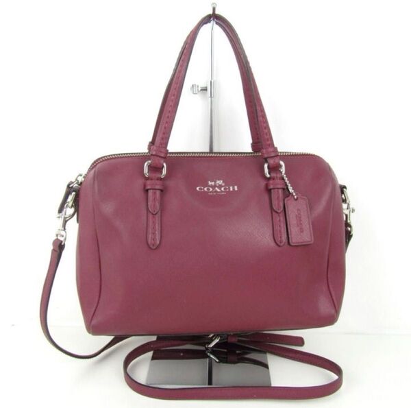 コーチ COACH ハンドバッグ レザー トートバッグ 2WAY【中古】