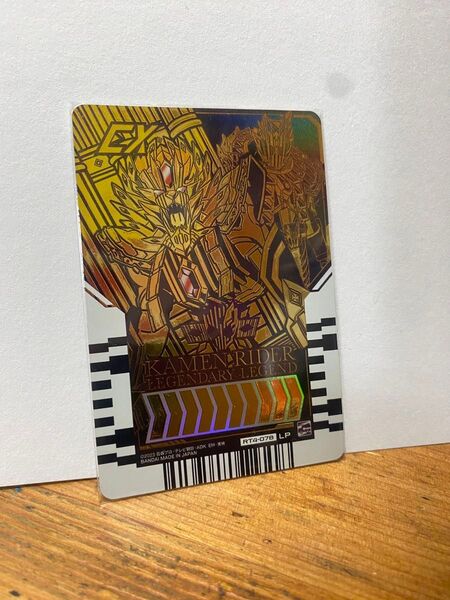 【美品】仮面ライダーガッチャード ライドケミートレカ Phase 04 仮面ライダーレジェンダリーレジェンド パラレルレア