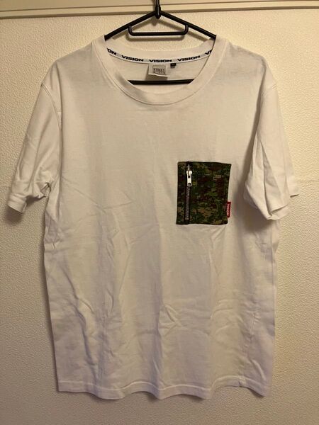 VISION半袖Tシャツ Tシャツ 白 半袖Tシャツ