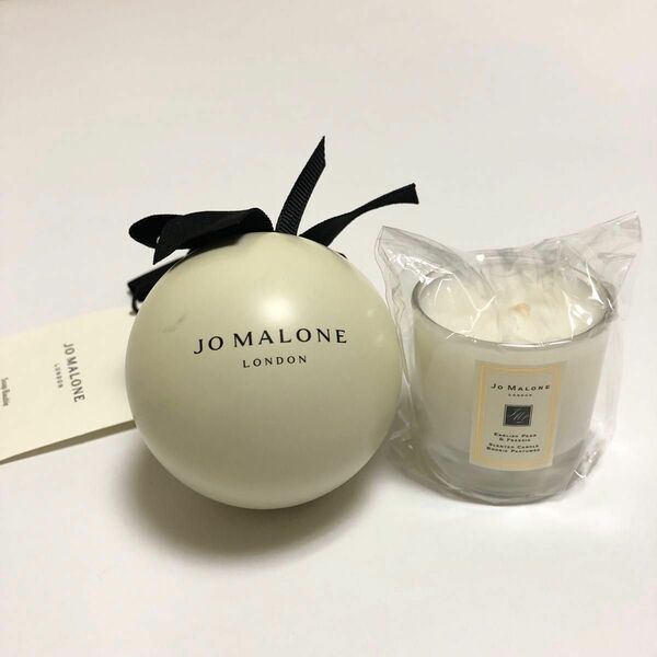 Jo malone London イングリッシュペアー&フリージア ミニキャンドル ソープ オーナメント セット