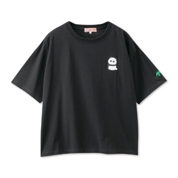 新品未使用 つぶらな瞳の動物園 パンダTシャツ