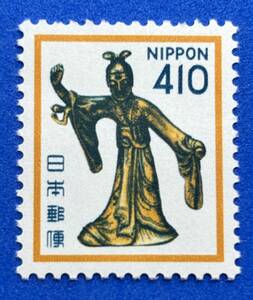  новый марки с изображением флоры, фауны, национальных сокровищ 1980 год серии [.. женщина изображение ]410 иен не использовался NH прекрасный товар совместно сделка возможно 