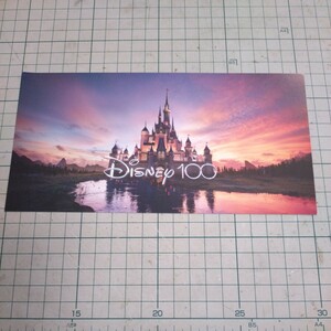 ディズニー「 ウィッシュ」他前売券　購入特典 　「Disney100」ポストカード