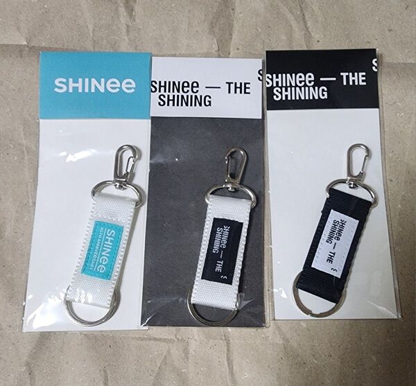 SHINee ストラップキーリング 3点セット新品未使用