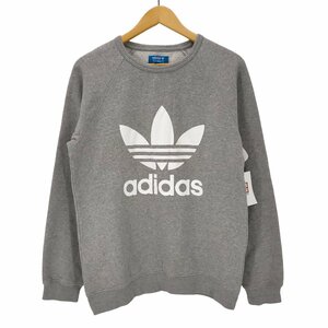 adidas Originals(アディダスオリジナルス) トレフォイルロゴプリントスウェット 裏地起毛 中古 古着 0604