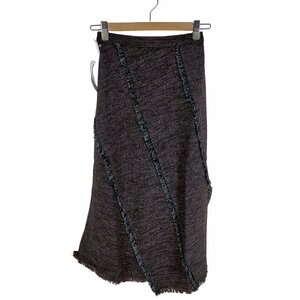 USED古着(ユーズドフルギ) L'Or Spiral Tweed Skirt レディース JPN： 中古 古着 0332