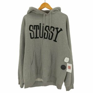 Stussy(ステューシー) USA製 立体ワッペン プルオーバー パーカー メンズ JPN：XL 中古 古着 0325