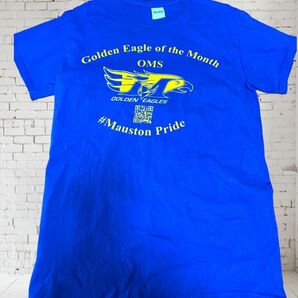 US古着ギルダンGILDAN Golden Eagles ロゴプリントTシャツSｻｲｽﾞ