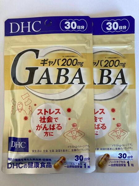 【匿名配送】DHC ギャバ （GABA） 30日分×2袋