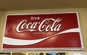 コカコーラ大型看板　coca cola