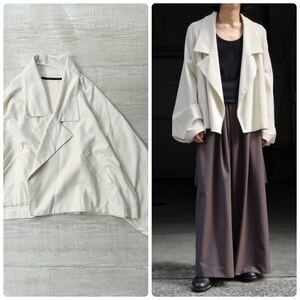 22ss 2022 my beautiful landlet マイビューティフルランドレット TWILL WRINKLE SHORT WIDE JACKET ツイル ワイド ジャケット サイズ 2