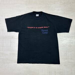 90s Vintage Forrest Gump ヴィンテージ フォレストガンプ ムービー 映画 当時物 Tシャツ TEE ALL Sport USA製 シングルステッチ サイズ XL