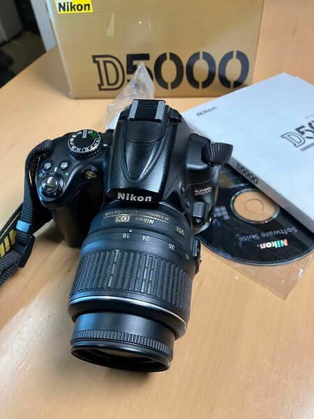 Nikon デジタル 一眼レフカメラD5000標準ズームレンズセット18〜55VR付き